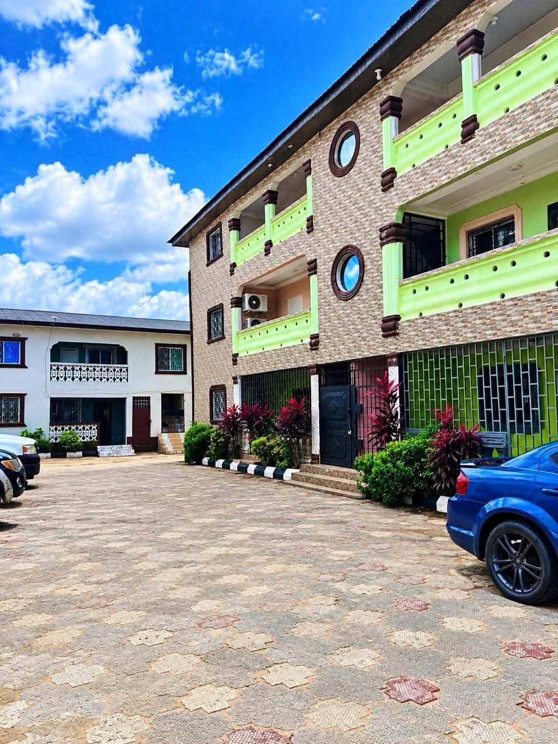 Two bedrooms with two bathrooms